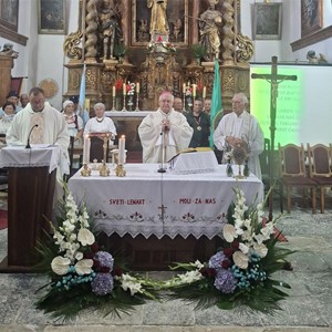 Biskup Razum predvodio misno slavlje povodom obljetnice posvete župne crkve u Kotarima